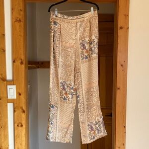 Rachel Zoe Parisian Print Flowy Pants